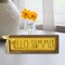 Summer Decorations For Home Hello Summer Wooden Sign Wall Table Centerpieces Shelf Mantle Office Decorative Wood Signage Rustic Farmhouse House Indoor Seasonal Decor